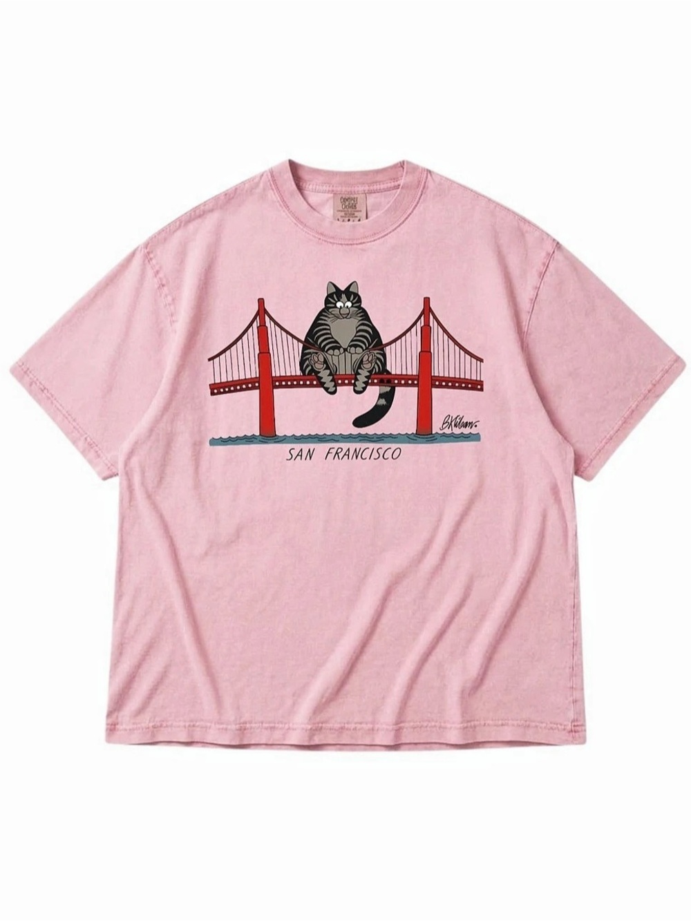 Comfort Colors Blossom Heavyweight Garment-Dyed T-Shirt San Francisco